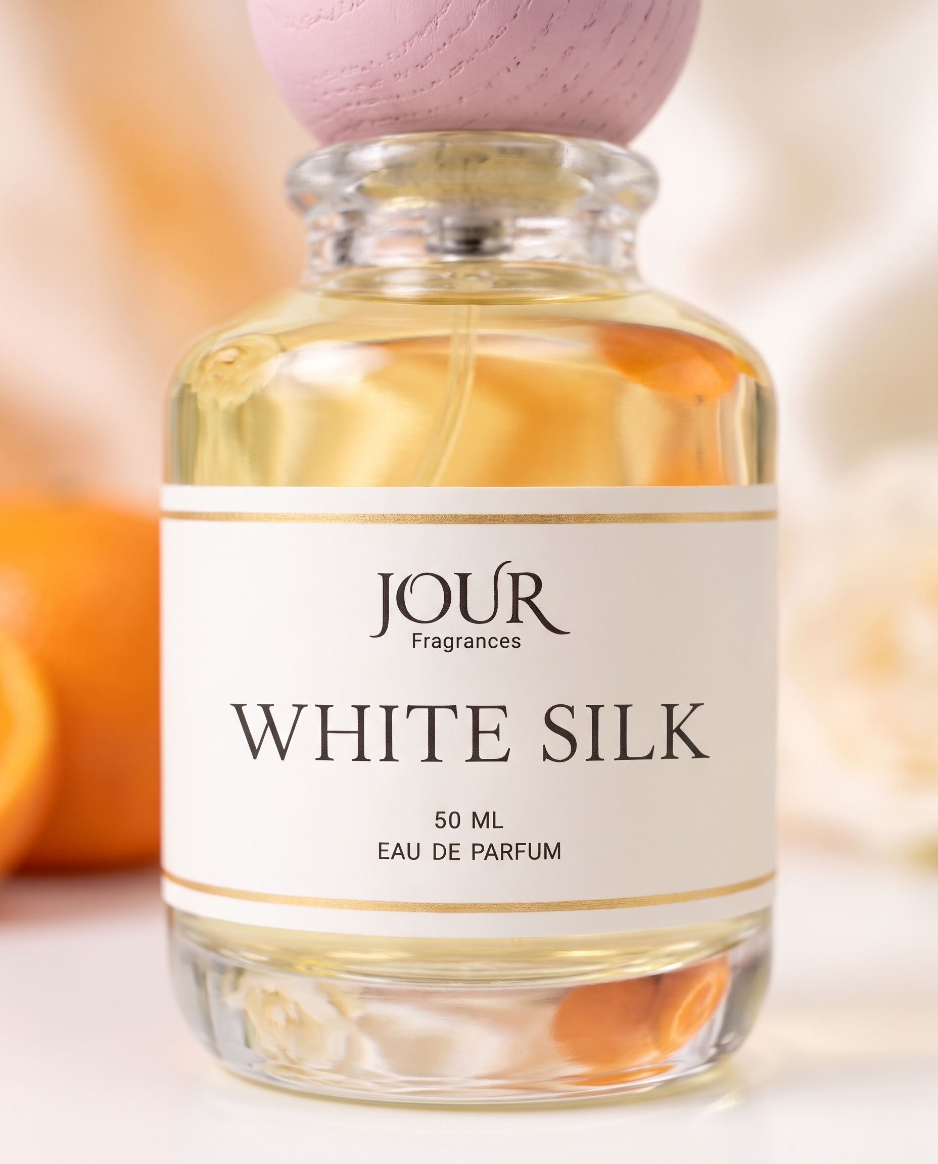 WHITE SILK